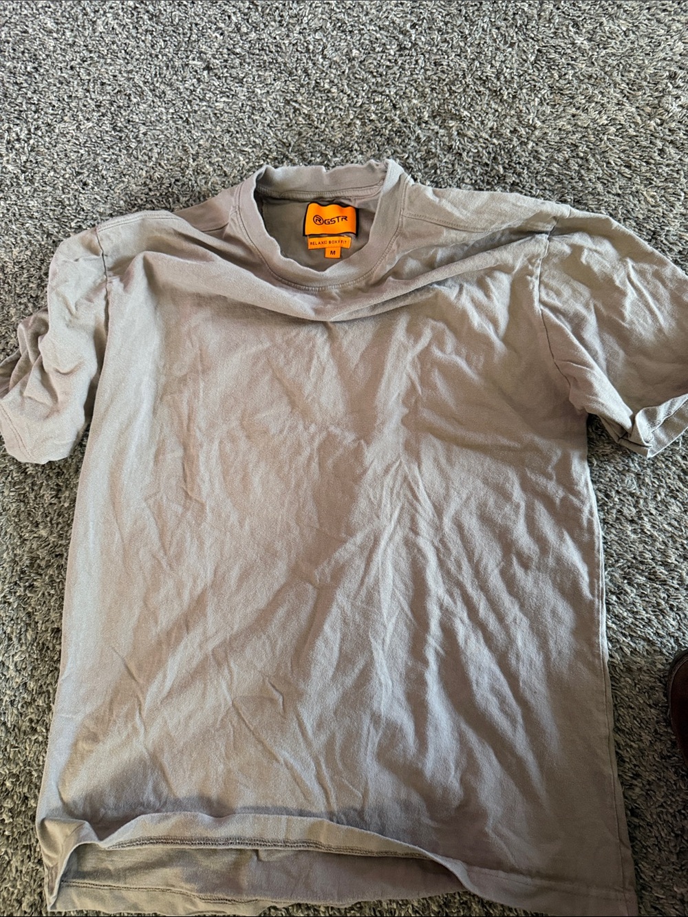 Men’s Short Sleeve Crew Neck T-Shirt heavy box t